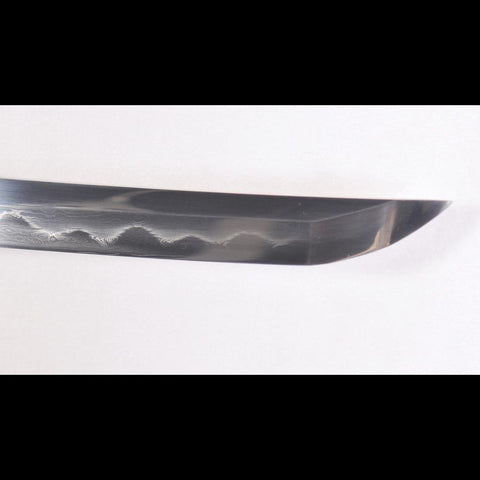 Hand Forged Tachi Sword Japanese Samurai Sword Sanmai 1095 Carbon Steel+Folded Steel Clay Tempered-COOLKATANA-SL-1142-U