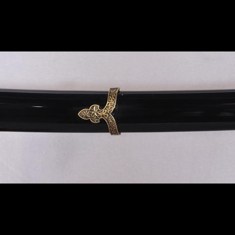 Hand Forged Japanese Samurai Tachi Sword 1095 Folded Clay Tempered Steel Full Tang-COOLKATANA