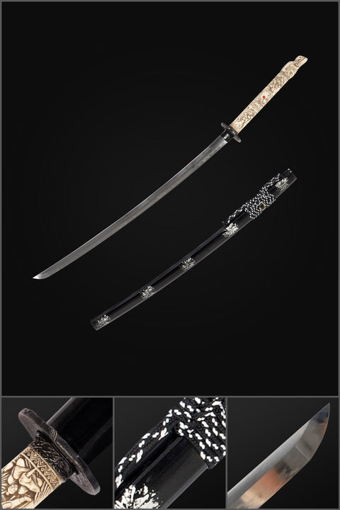 COOLKATANA Hand Forged Honsanmai Katana Sword
