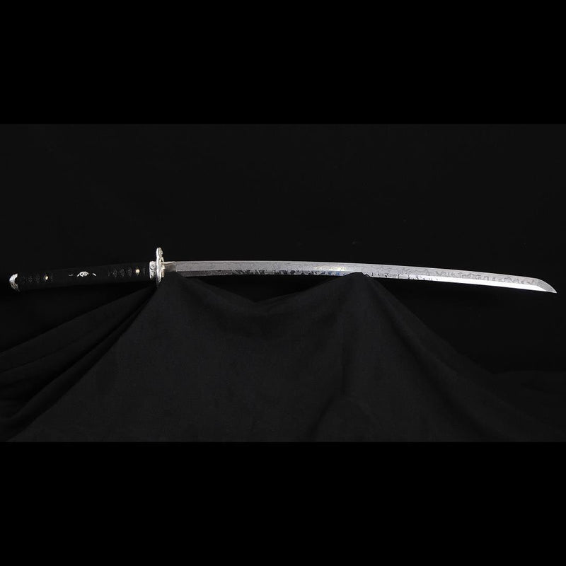 Hand Forged Japanese Samurai Katana Sword 1095 High Carbon Steel Hitat