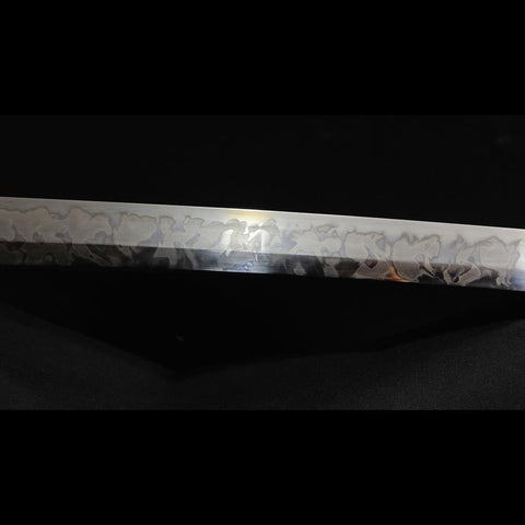 Hand Forged Japanese Samurai Katana Sword 1095 High Carbon Steel Hitatsura Hamon-COOLKATANA-SL-1408-U