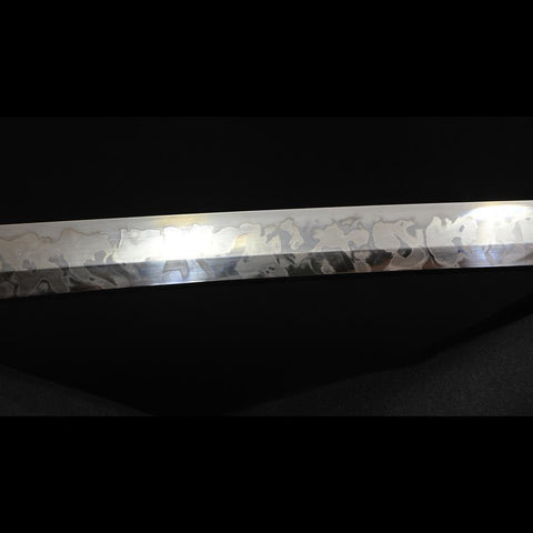Hand Forged Japanese Samurai Katana Sword 1095 High Carbon Steel Hitatsura Hamon-COOLKATANA-SL-1408-U