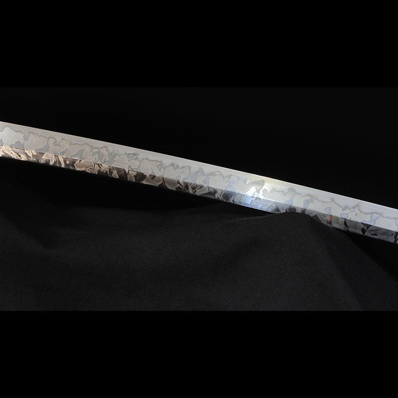 Hand Forged Japanese Samurai Katana Sword 1095 High Carbon Steel Hitat