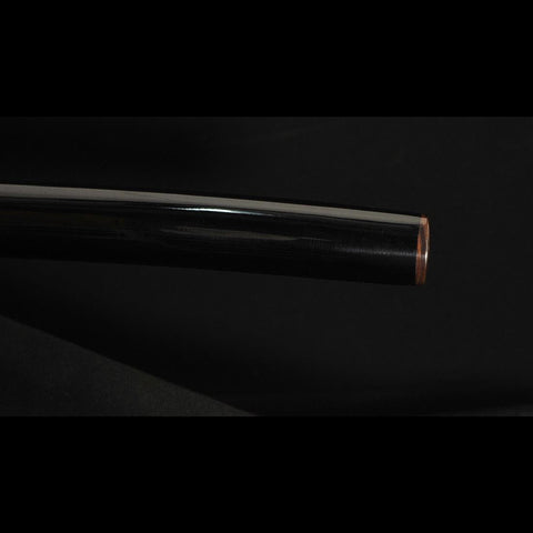 Hand Forged Japanese Samurai Katana Sword 1095 Folded Steel Clay Tempered Copper Tsuba-COOLKATANA-SL-1409-U