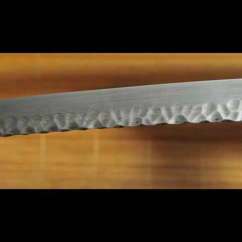 Hand Forged Japanese Samurai Katana Sword Folded Steel Uneven Surface Copper Tsuba-COOLKATANA-SL-1412-U