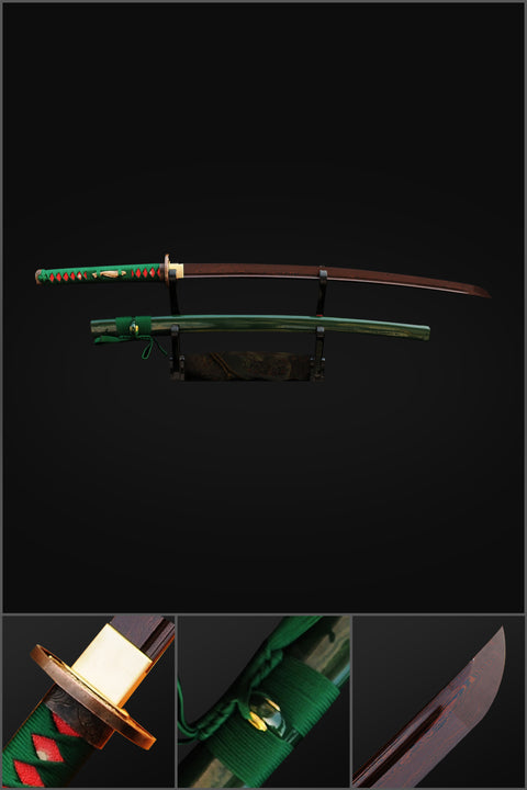 Japanese damascus katana for sale-SL-207-U